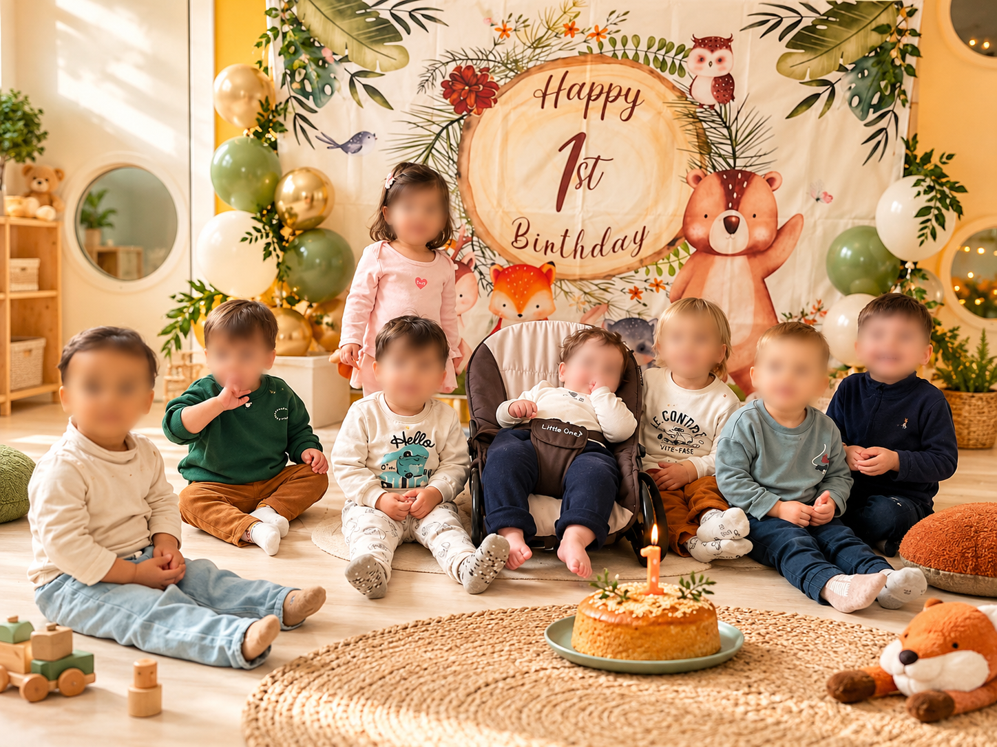 Enfant accueilli dans une micro-crèche Cocon de Lumières